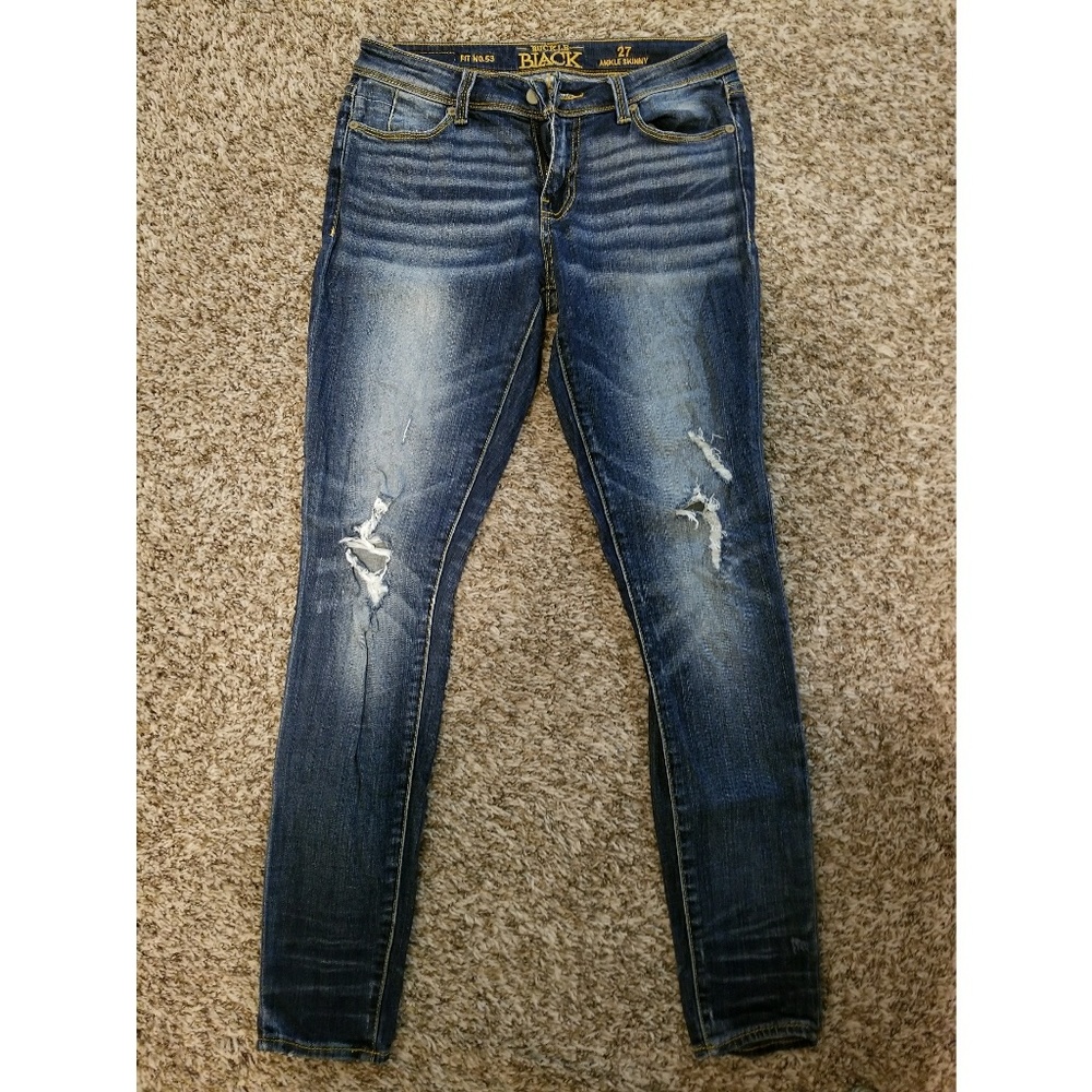 Buckle Black jeans size 27, ankle skinny